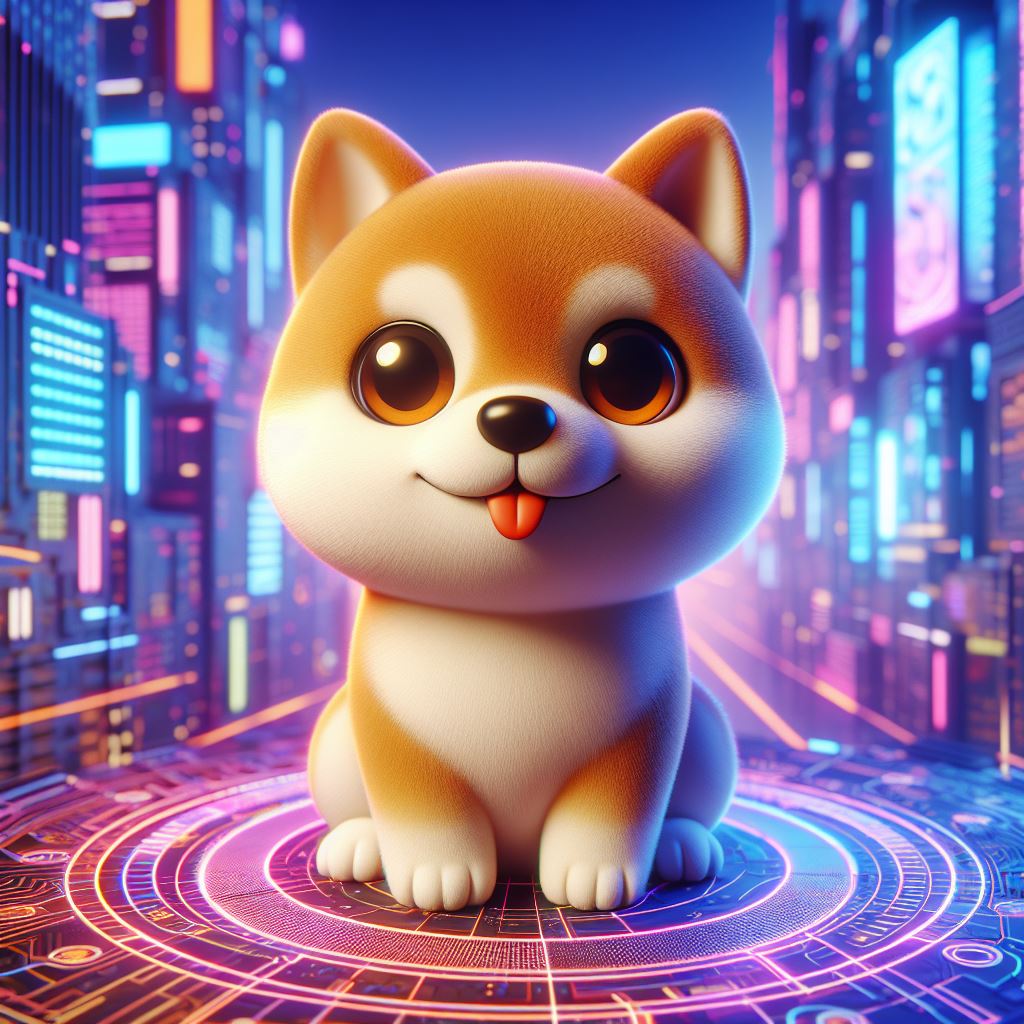 AI绘画StableDiffusion带信息样图-可爱的小黄狗