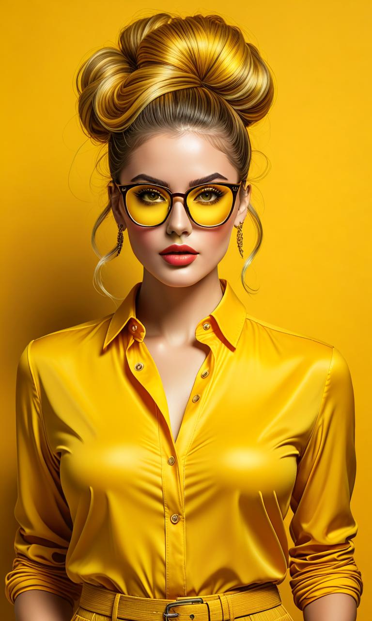AI绘画StableDiffusion带信息样图（civitai.com站精选）-黄衣少妇