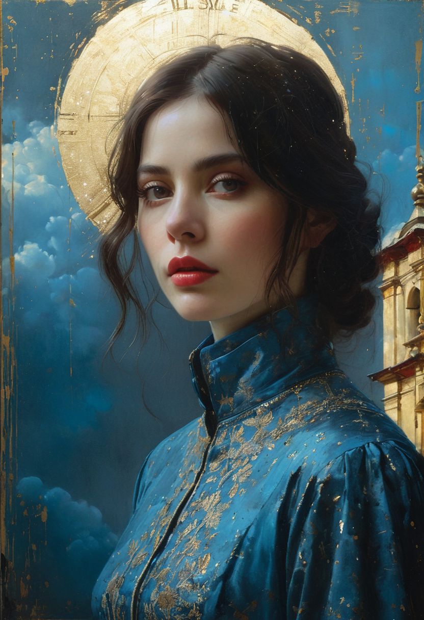 AI绘画StableDiffusion带信息样图（civitai.com站精选）-古装西女油画