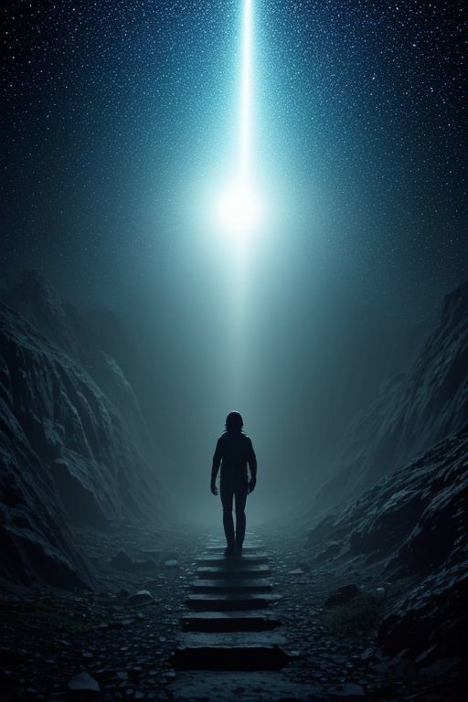 AI绘画StableDiffusion带信息样图（civitai.com站精选）-黑夜中的一束光
