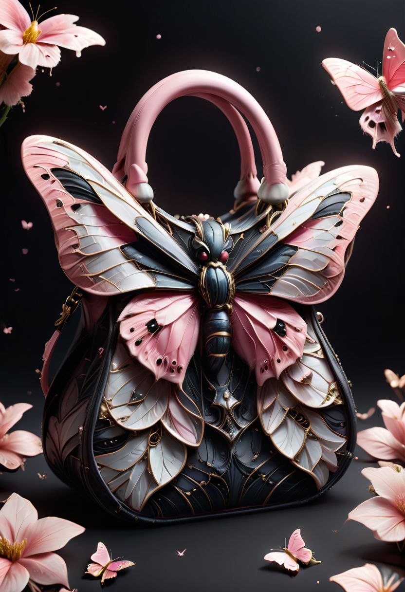 AI绘画StableDiffusion带信息样图（civitai.com站精选）-蝴蝶包包