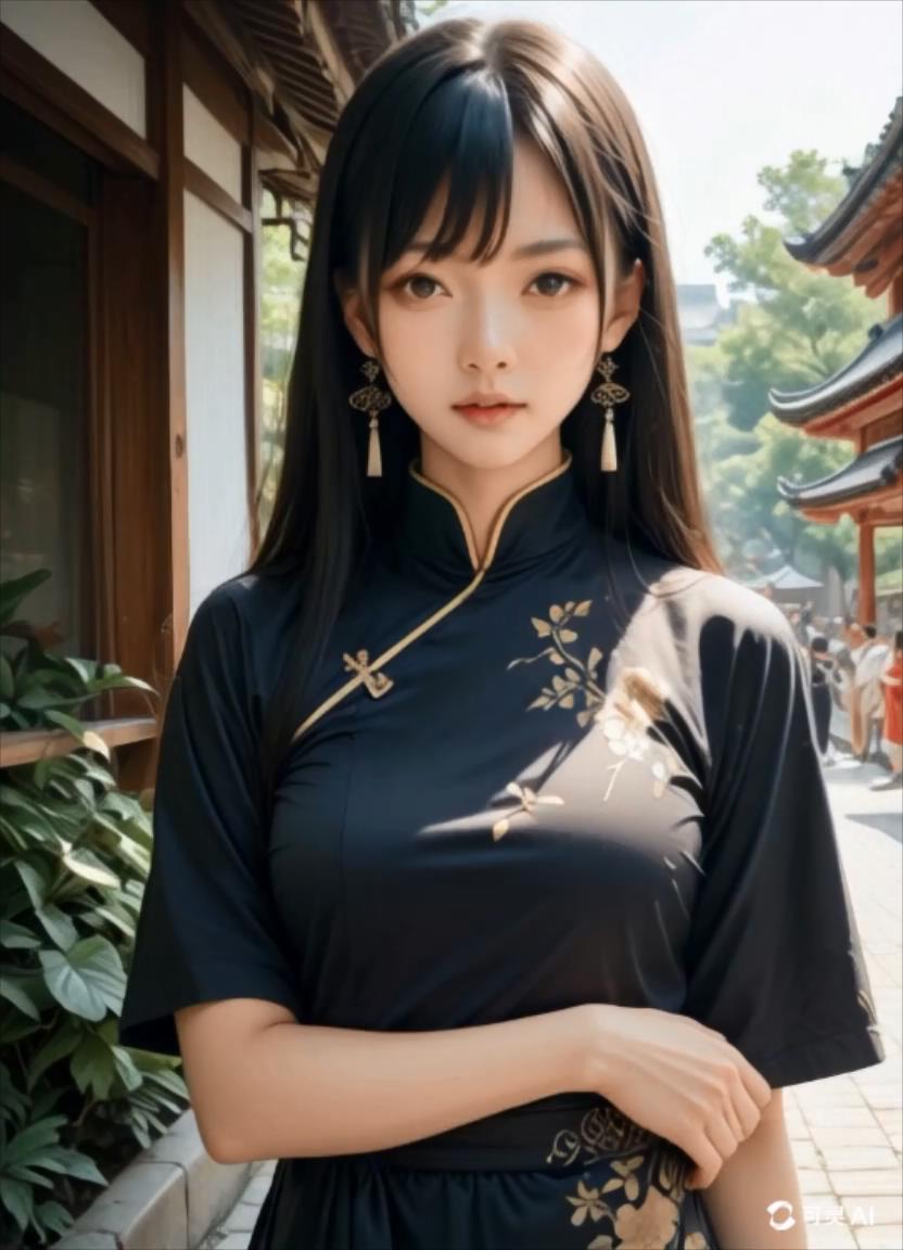 AI视频StableDiffusion带信息样图（civitai.com站精选）-国风汉服美女短视频