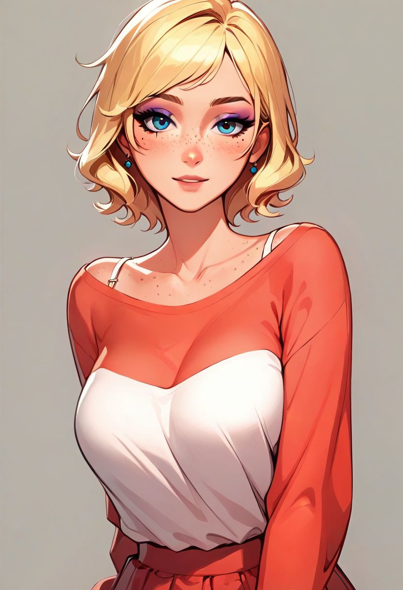 AI绘画StableDiffusion带信息样图（civitai.com站精选）-橙衣少女