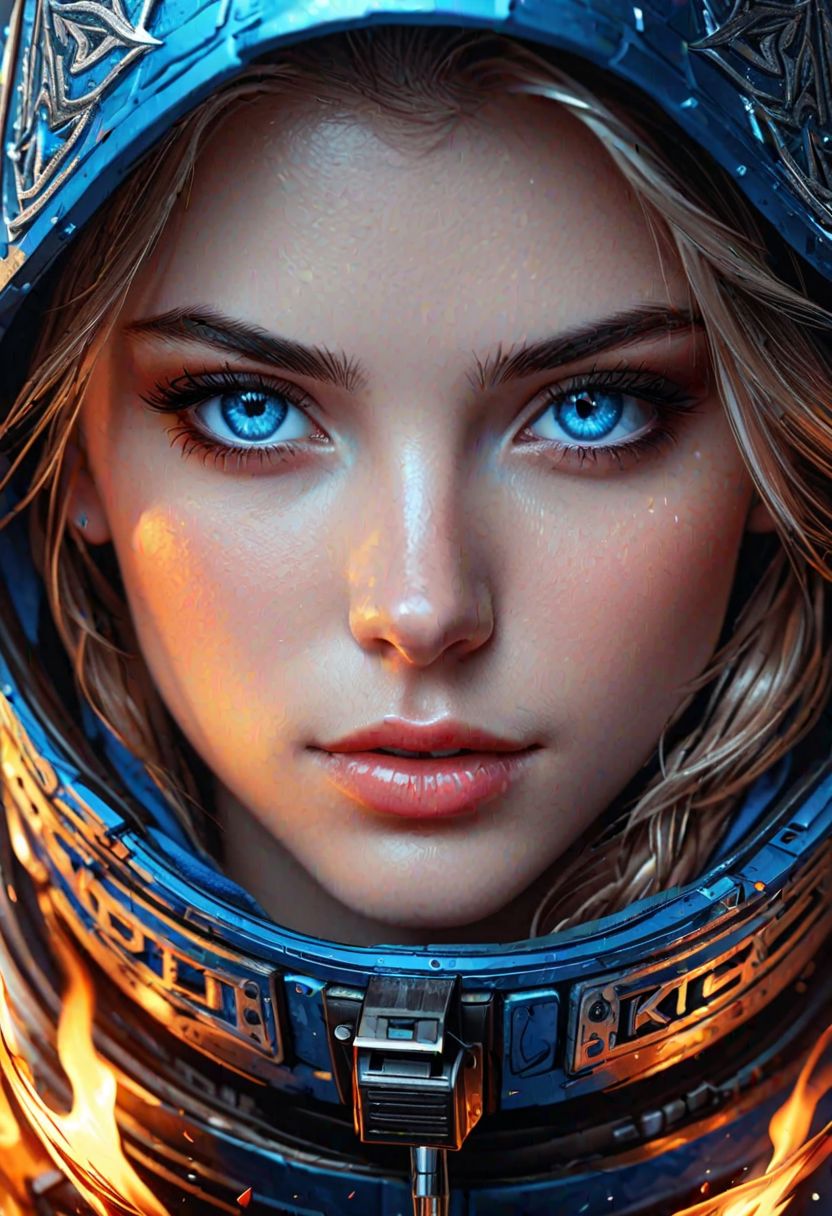 AI绘画StableDiffusion带信息样图（civitai.com站精选）-铠甲少女