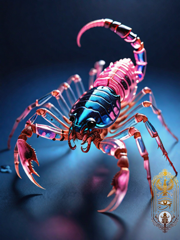AI绘画StableDiffusion带信息样图（civitai.com站精选）-粉色的蝎子