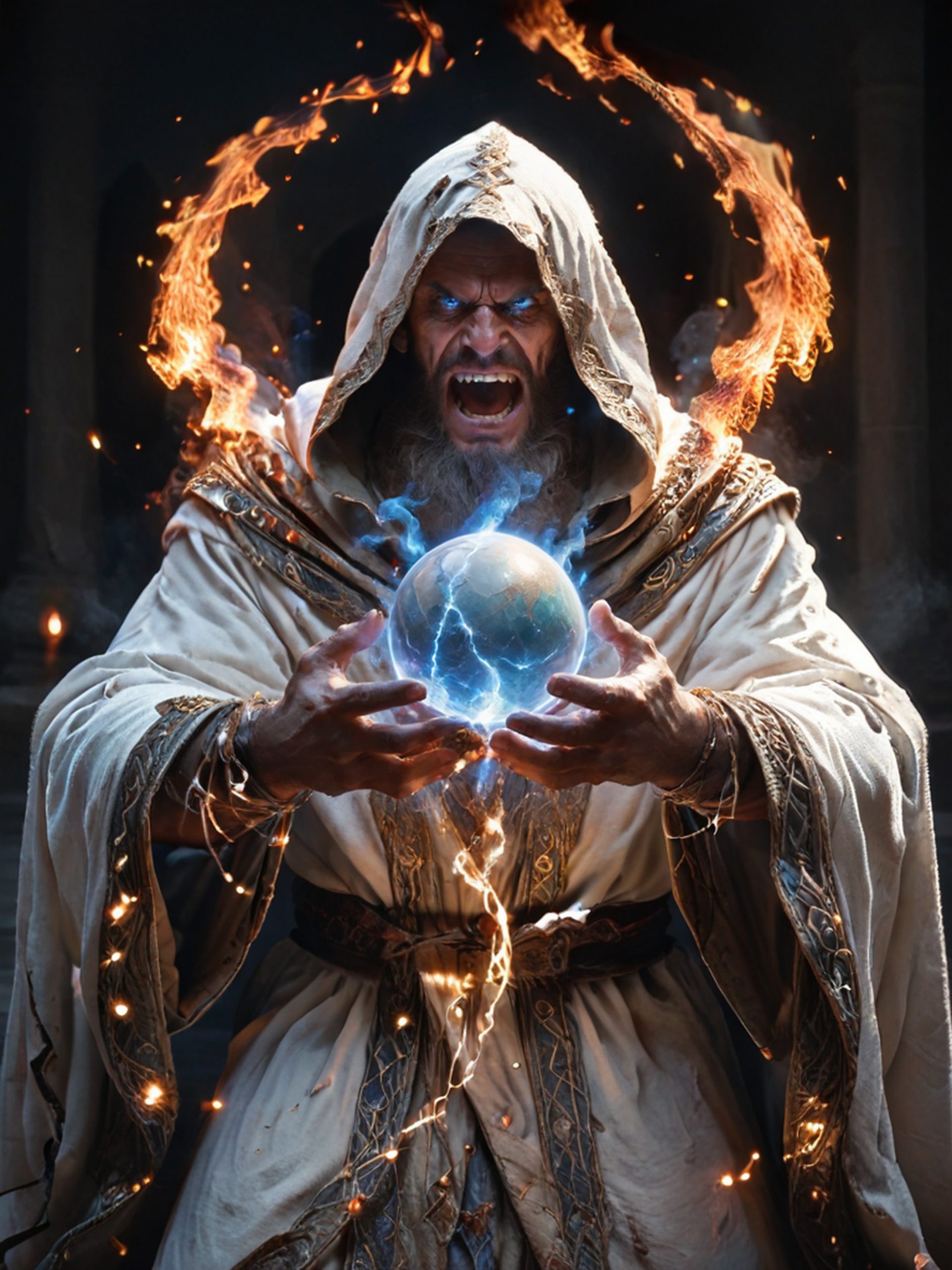 AI绘画StableDiffusion带信息样图（civitai.com站精选）-火系魔法师