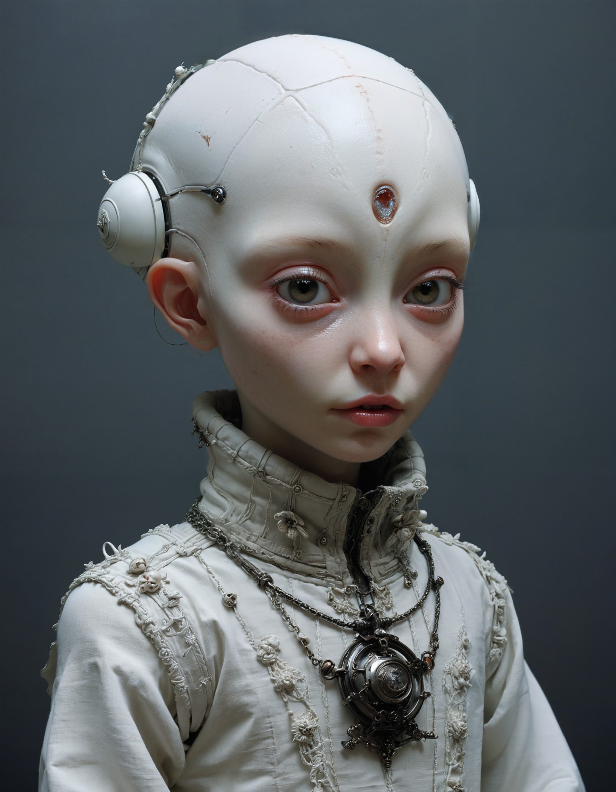 AI绘画StableDiffusion带信息样图（civitai.com站精选）-外星机械小女孩