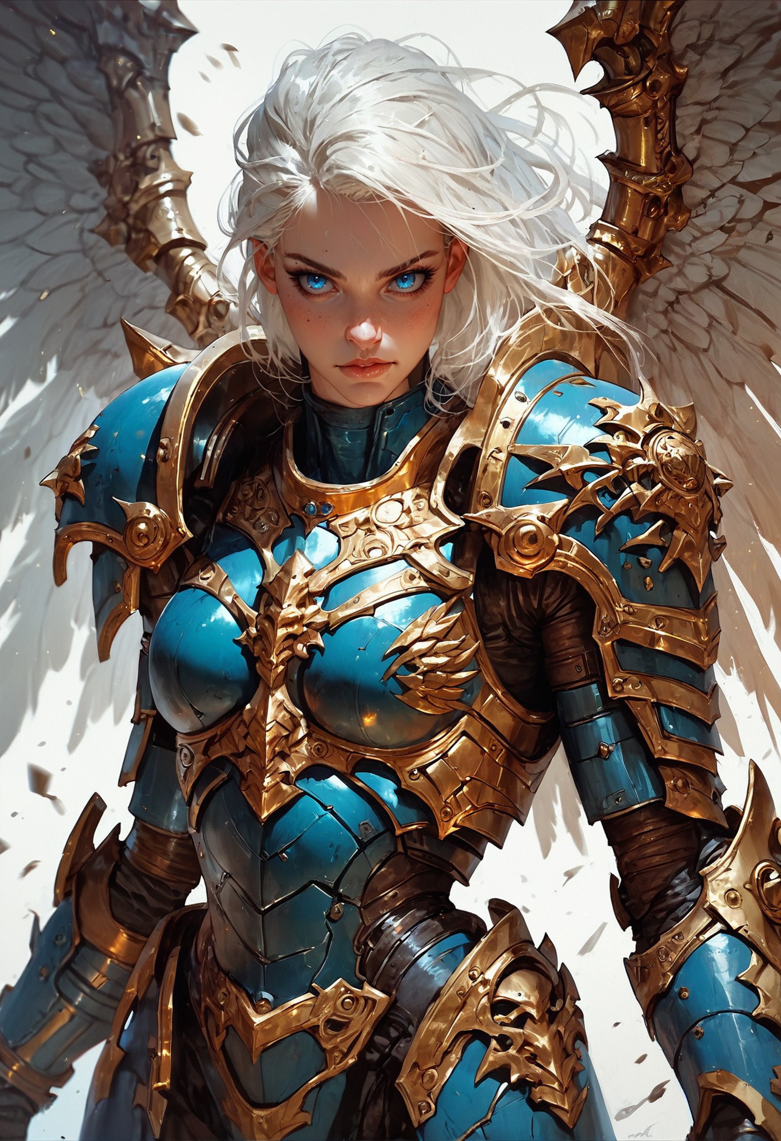 AI绘画StableDiffusion带信息样图（civitai.com站精选）-铠甲女武士