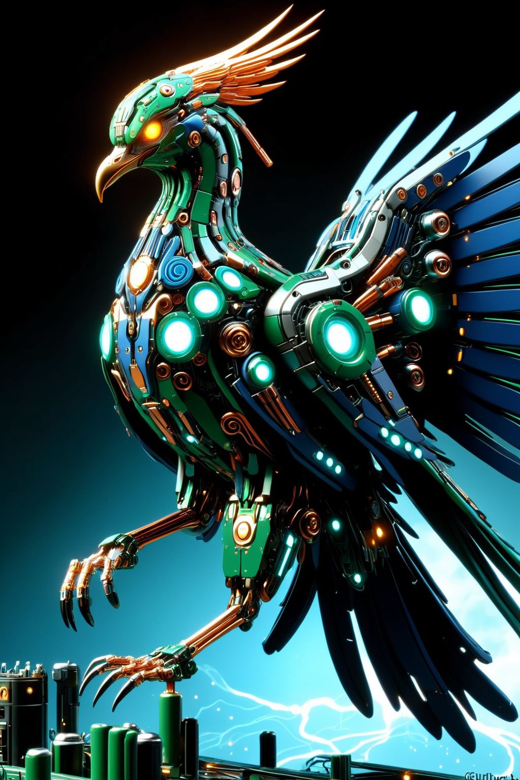 AI绘画StableDiffusion带信息样图（civitai.com站精选）-电子机械小鸟