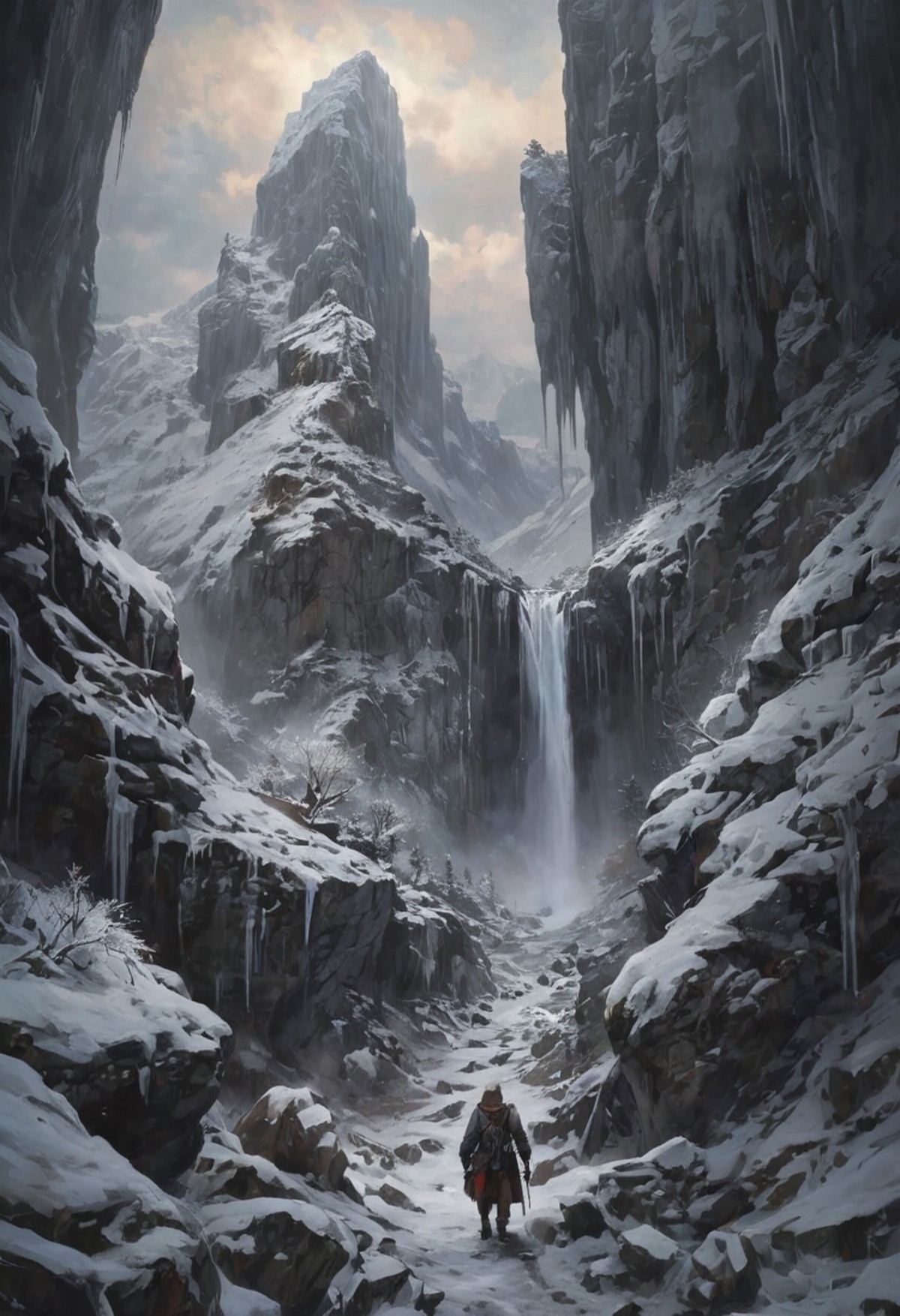 AI绘画StableDiffusion带信息样图（civitai.com站精选）-雪山独行