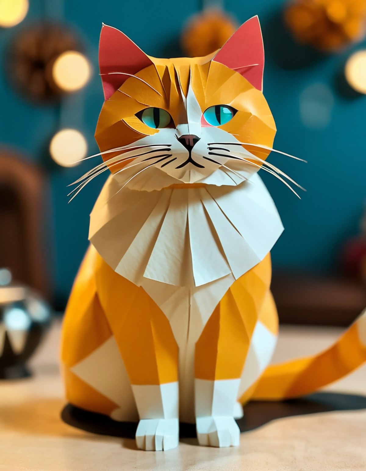 AI绘画StableDiffusion带信息样图（civitai.com站精选）-纸折小猫