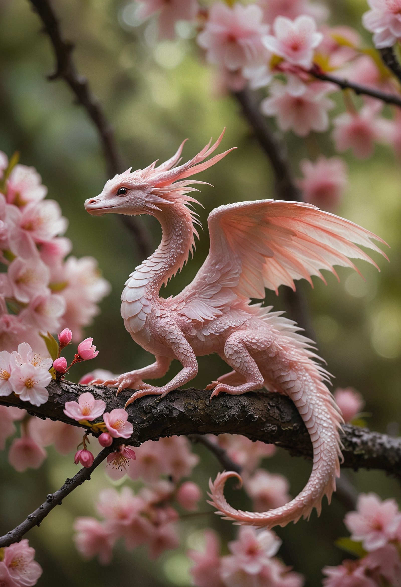 AI绘画StableDiffusion带信息样图（civitai.com站精选）-粉红色小龙