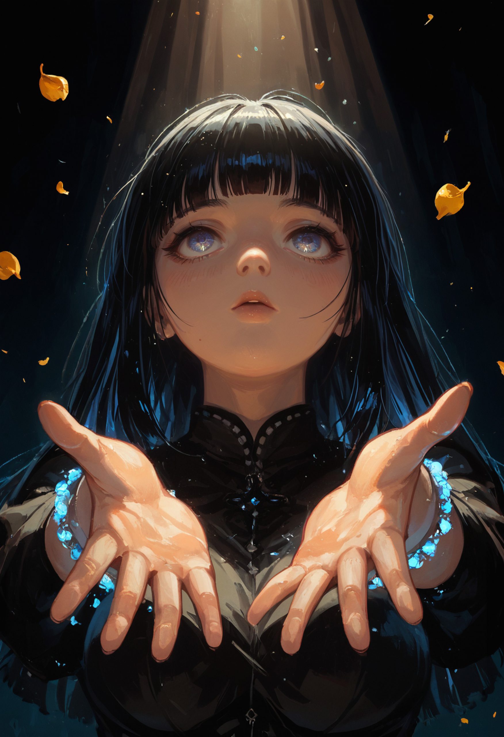 AI绘画StableDiffusion带信息样图（civitai.com站精选）-大眼小女孩