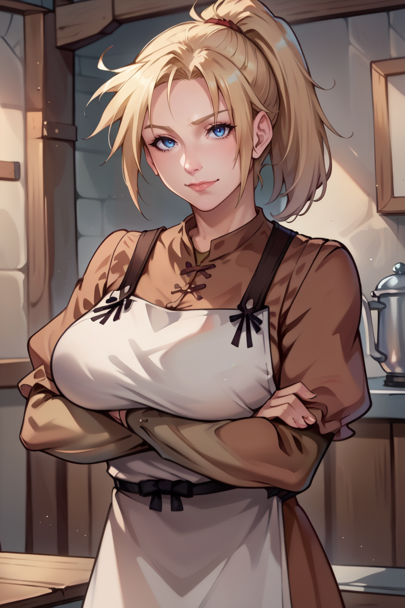 AI绘画StableDiffusion带信息样图（civitai.com站精选）-金发动漫少女