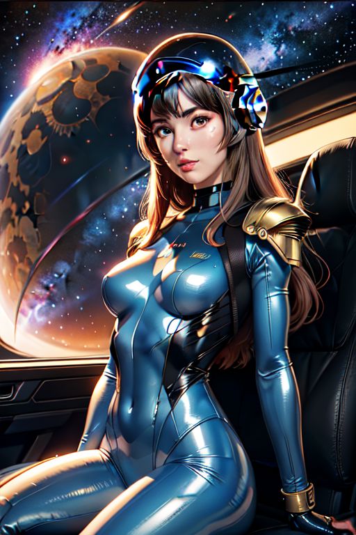 AI绘画StableDiffusion带信息样图（civitai.com站精选）-紧身衣少女