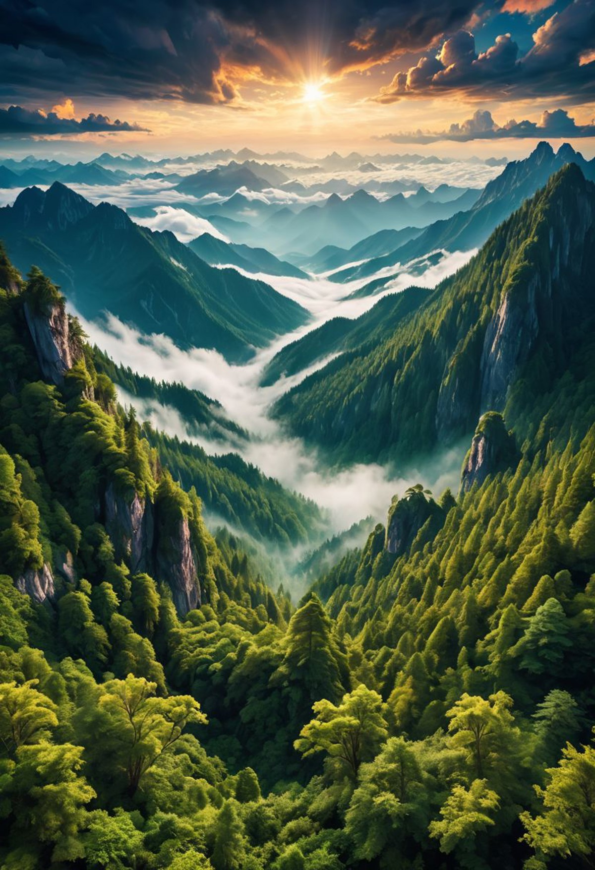 AI绘画StableDiffusion带信息样图（civitai.com站精选）-深山老林