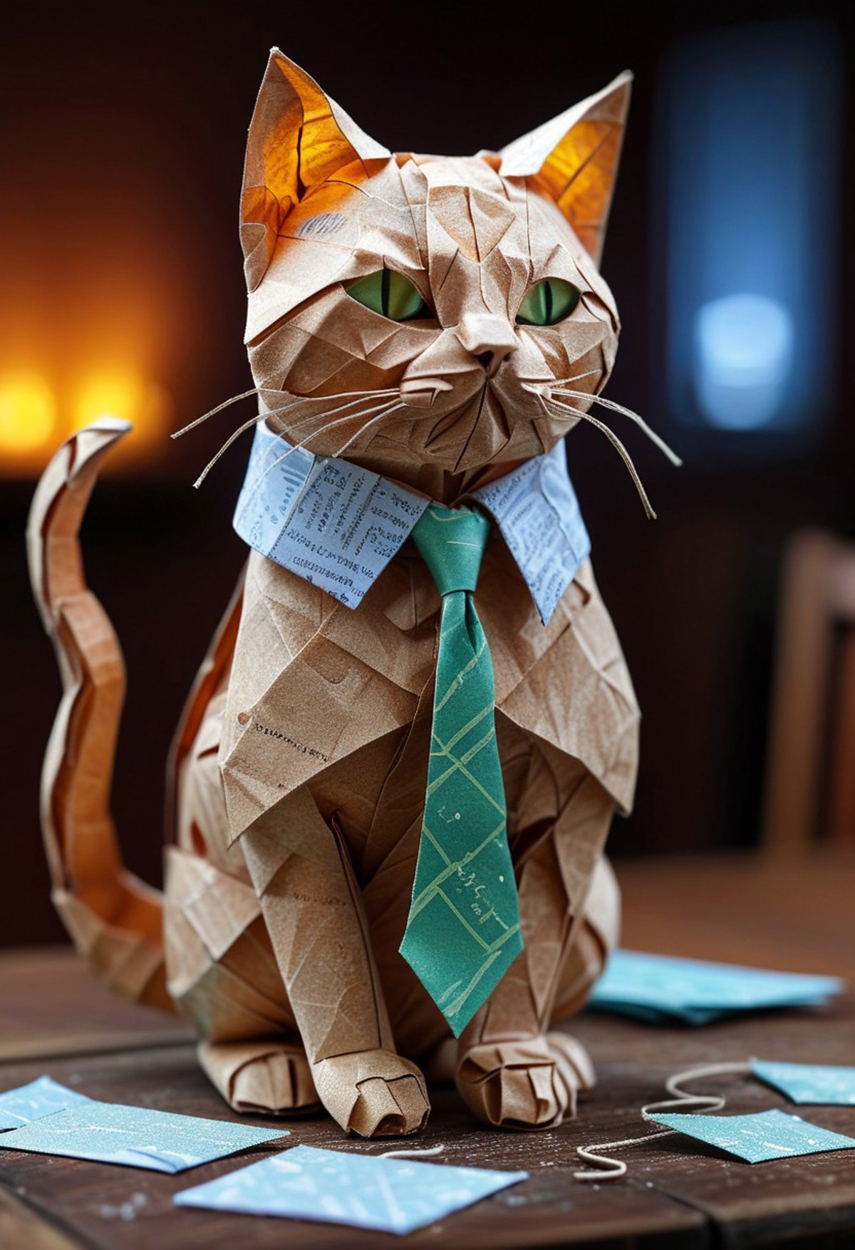 AI绘画StableDiffusion带信息样图（civitai.com站精选）-纸折的小猫