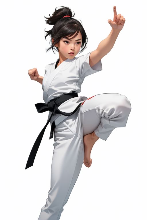 AI绘画StableDiffusion带信息样图（civitai.com站精选）-黑带少女