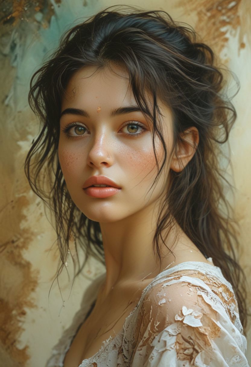 AI绘画StableDiffusion带信息样图（civitai.com站精选）-乱发少女