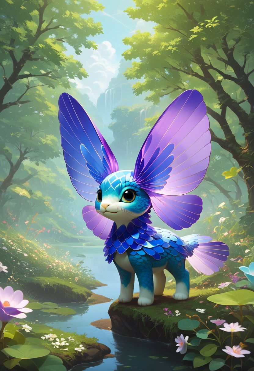 AI绘画StableDiffusion带信息样图（civitai.com站精选）-蝴蝶小怪兽