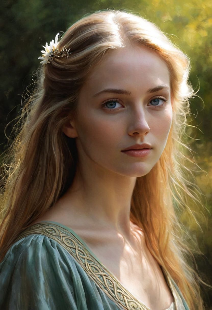 AI绘画StableDiffusion带信息样图（civitai.com站精选）-金发美女