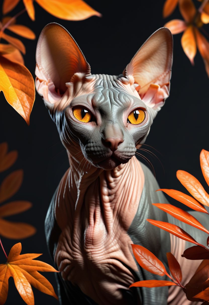 AI绘画StableDiffusion带信息样图（civitai.com站精选）-无毛猫