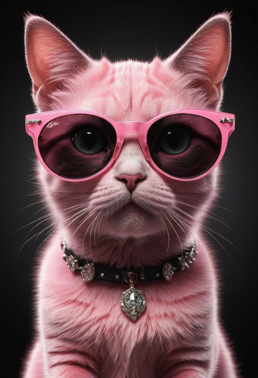 AI绘画StableDiffusion带信息样图（civitai.com站精选）-时尚小猫咪
