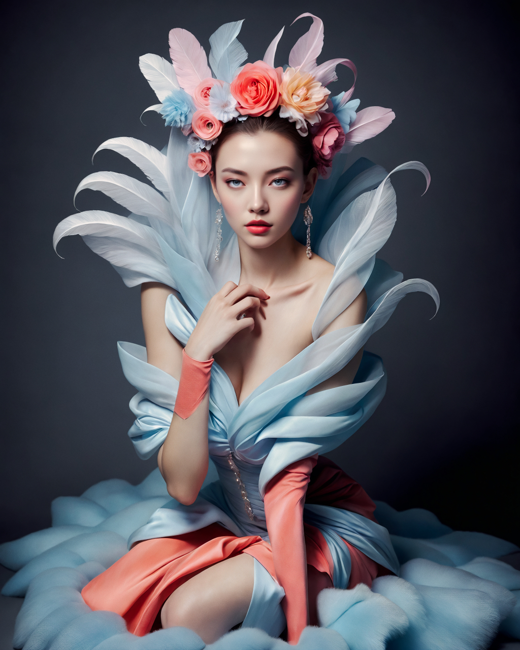 AI绘画StableDiffusion带信息样图（civitai.com站精选）-美服少妇