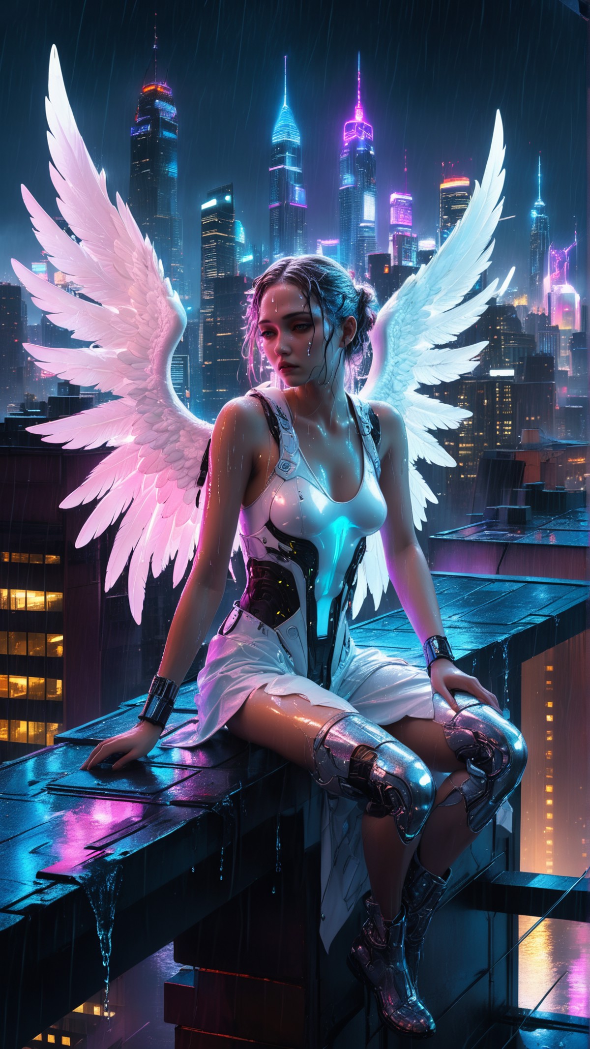 AI绘画StableDiffusion带信息样图（civitai.com网站精选）-机械天使