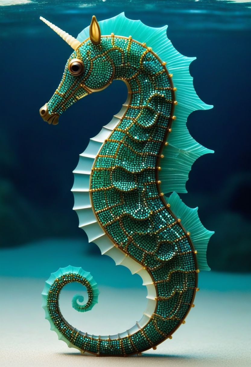 AI绘画StableDiffusion带信息样图（civitai.com网站精选）-海马独角兽
