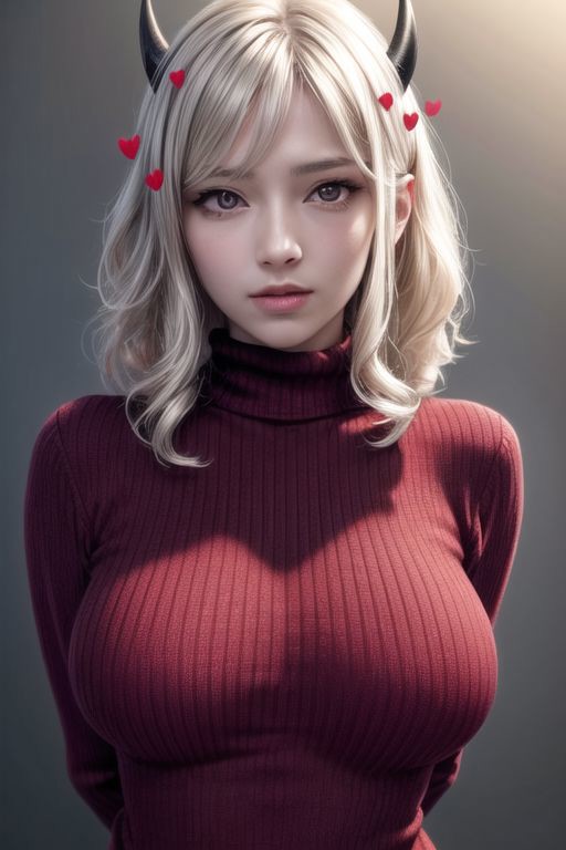AI绘画StableDiffusion带信息样图（civitai.com网站精选）-红衣小恶女
