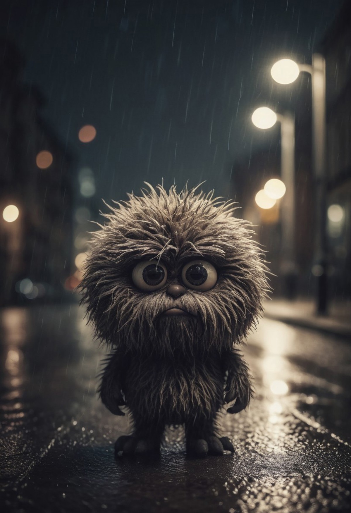 AI绘画StableDiffusion带信息样图（civitai.com网站精选）-大雨下的小毛球