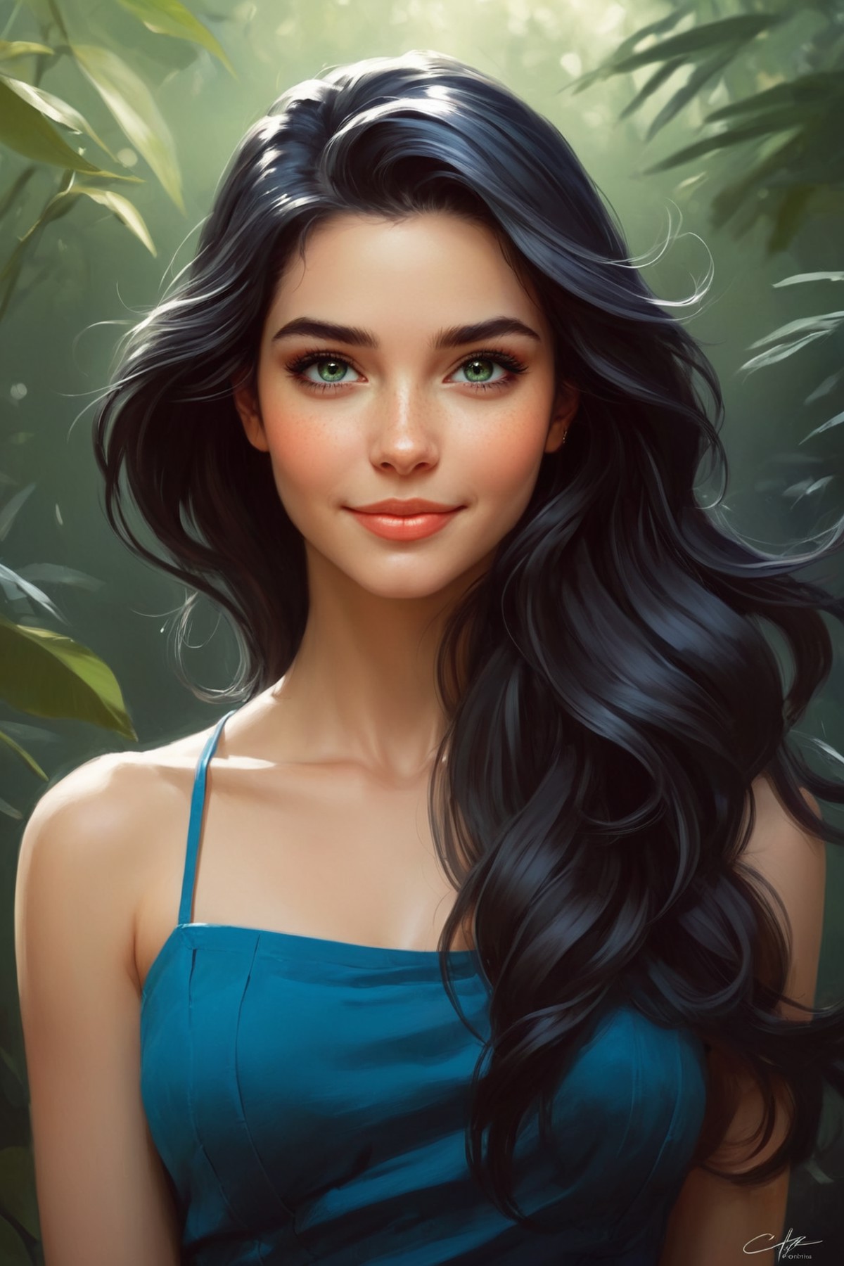 AI绘画StableDiffusion带信息样图（civitai.com网站精选）-黑发妹子