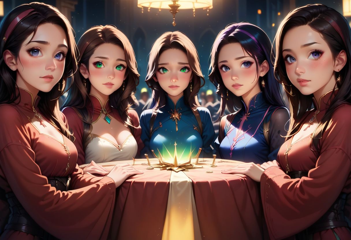 AI绘画StableDiffusion带信息样图（civitai.com网站精选）-五个妹子