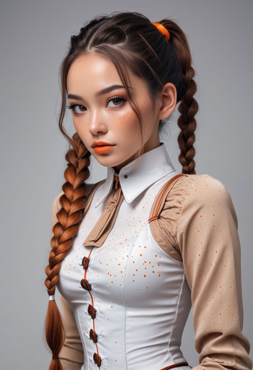 AI绘画StableDiffusion带信息样图（civitai.com网站精选）-双马尾少女