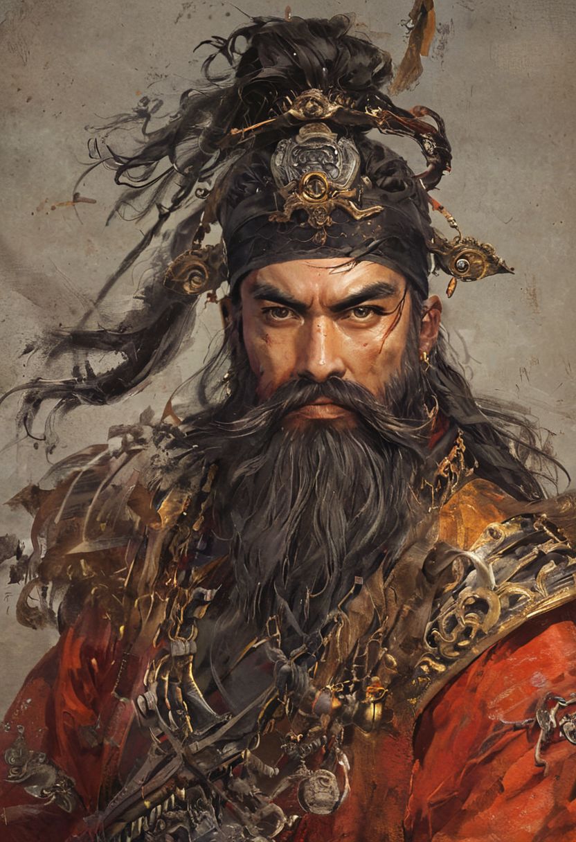 AI绘画StableDiffusion带信息样图（civitai.com网站精选）-武士