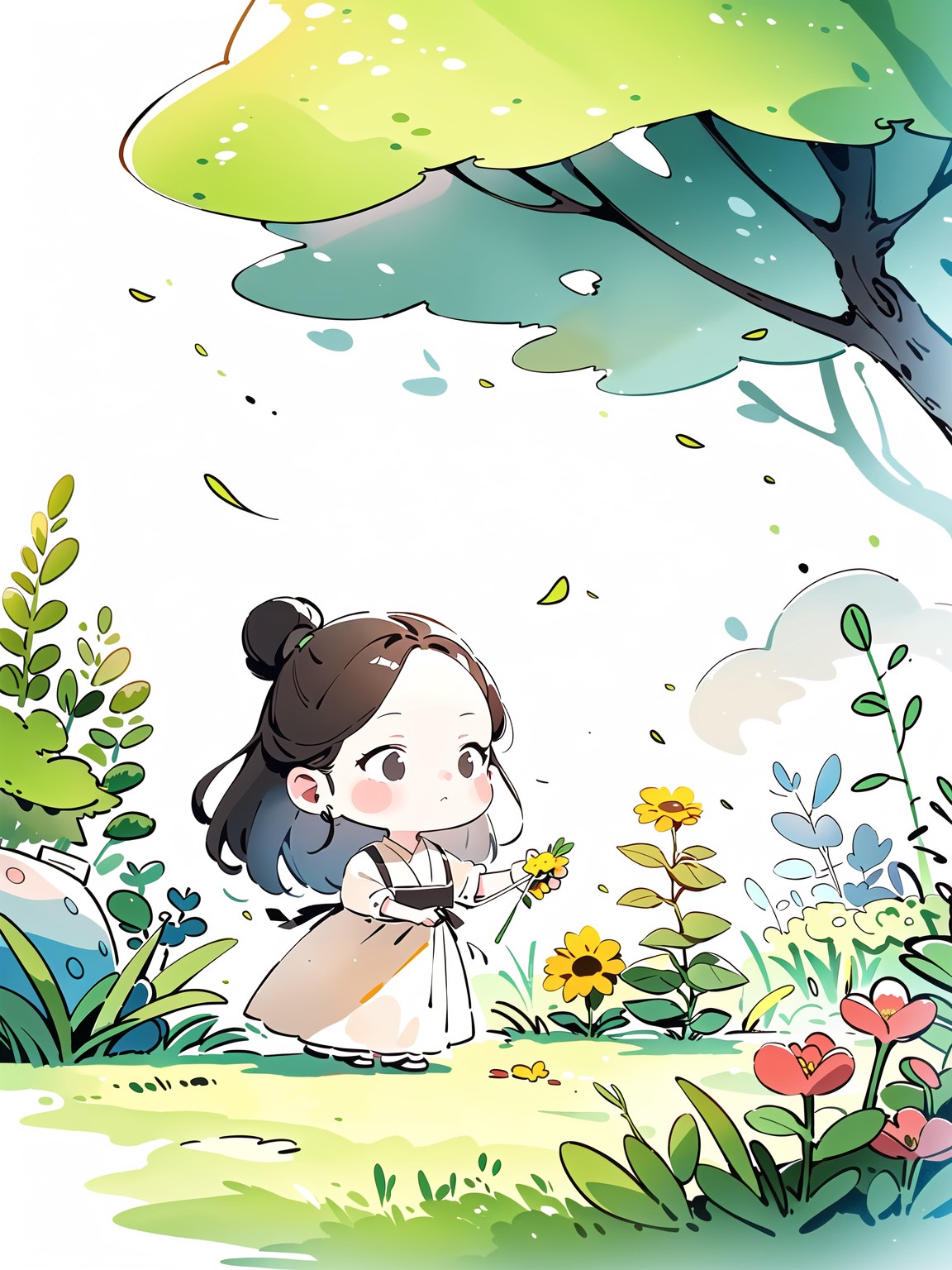 AI绘画StableDiffusion带信息样图（civitai.com网站精选）-可爱的画风