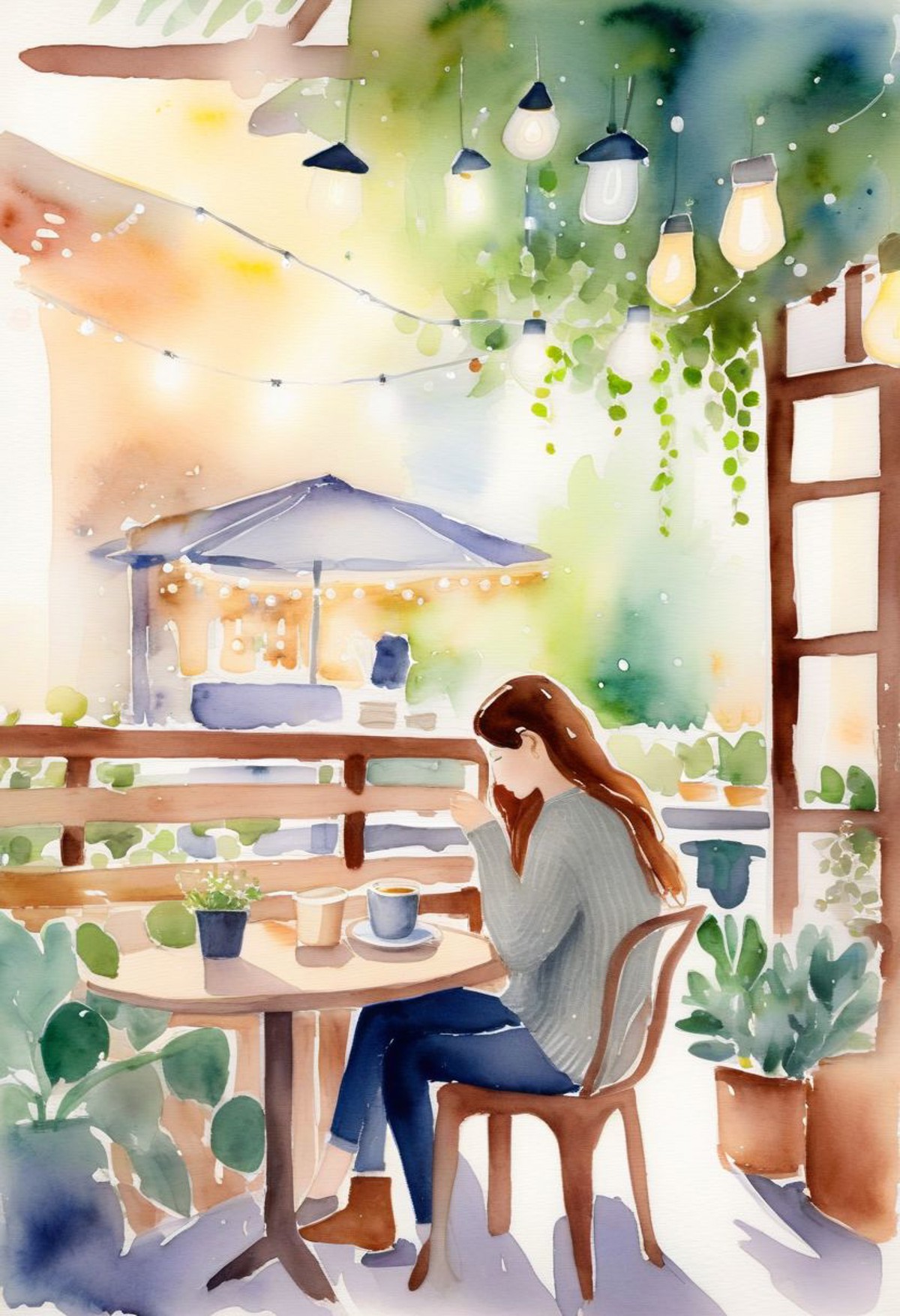 AI绘画StableDiffusion带信息样图（civitai.com网站精选）-水彩画