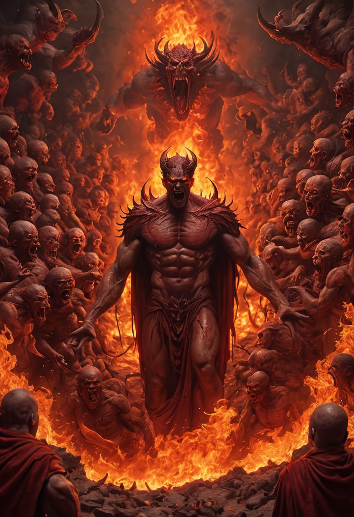 AI绘画StableDiffusion带信息样图（civitai.com网站精选）-地狱恶魔