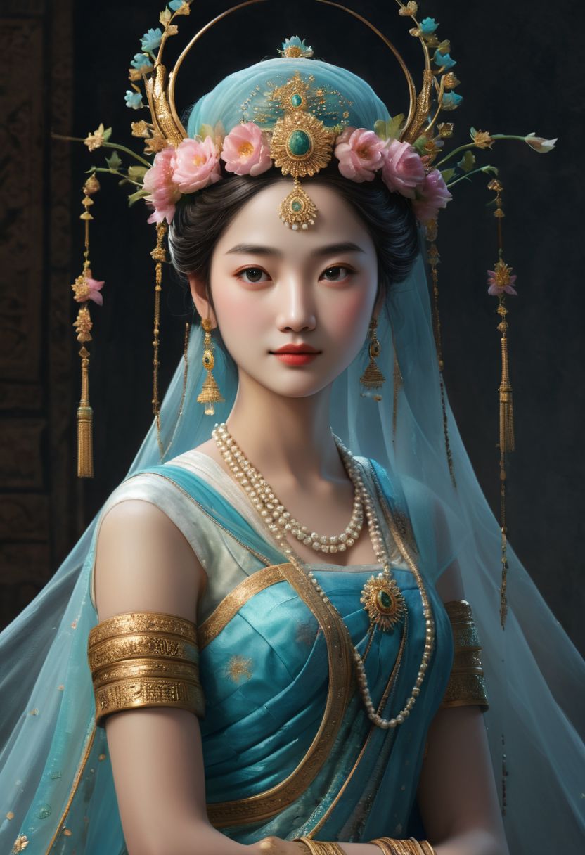 AI绘画StableDiffusion带信息样图（civitai.com网站精选）-古装美少女