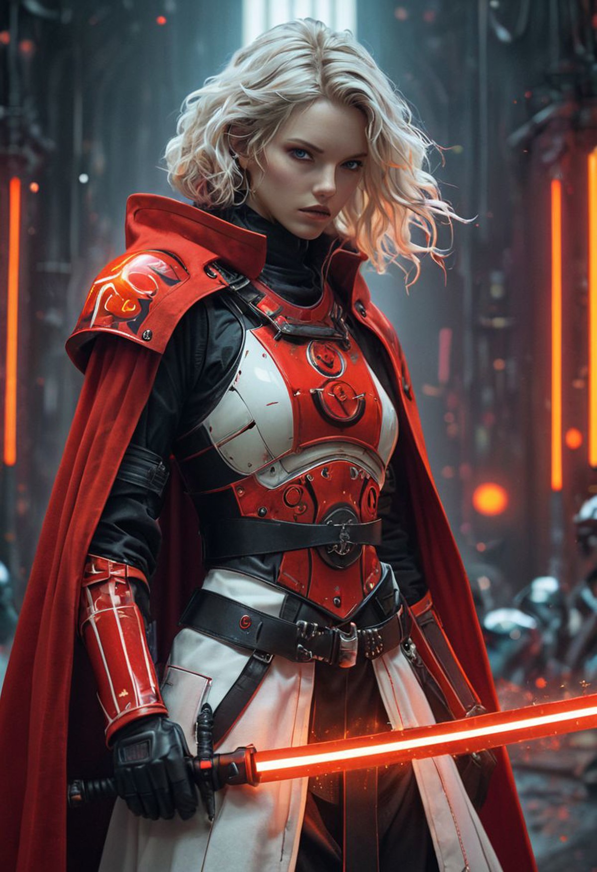 AI绘画StableDiffusion带信息样图（civitai.com网站精选）-铁甲女战士