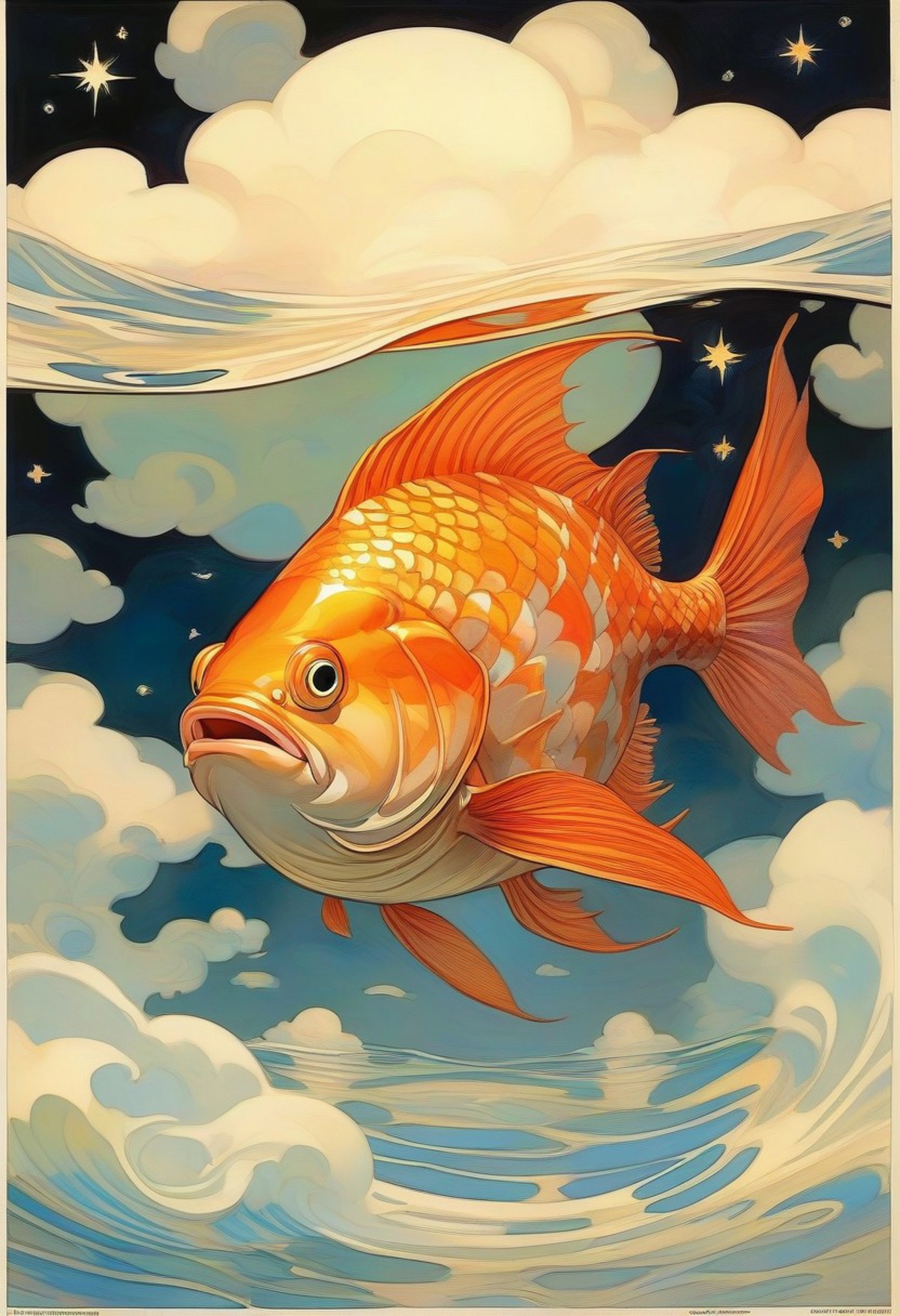 AI绘画StableDiffusion带信息样图（civitai.com网站精选）-空中的金鱼