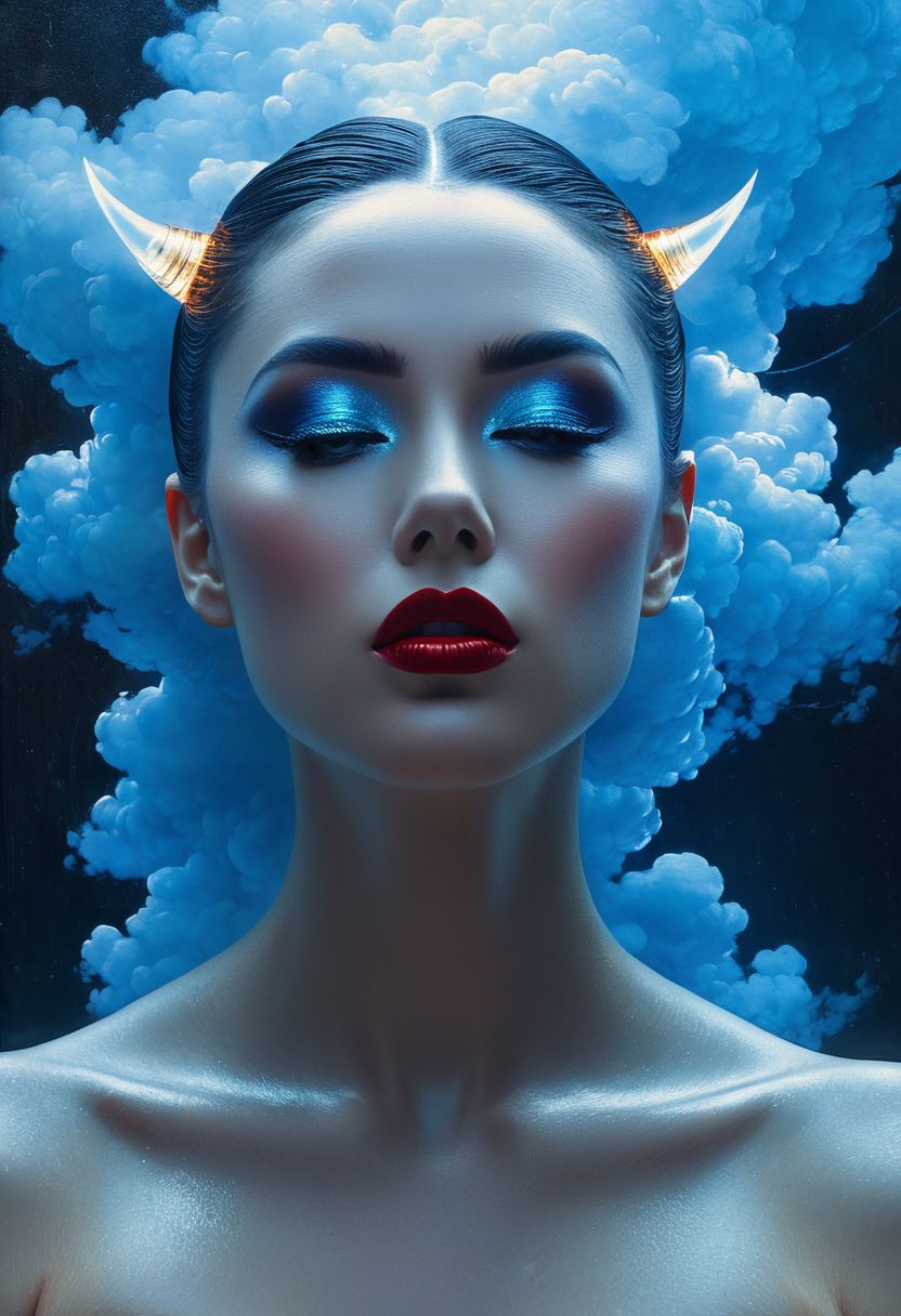 AI绘画StableDiffusion带信息样图（civitai.com网站精选）-彩妆小魔女
