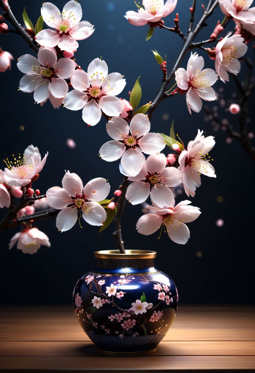 AI绘画StableDiffusion带信息样图（civitai.com网站精选）-桃花朵朵开