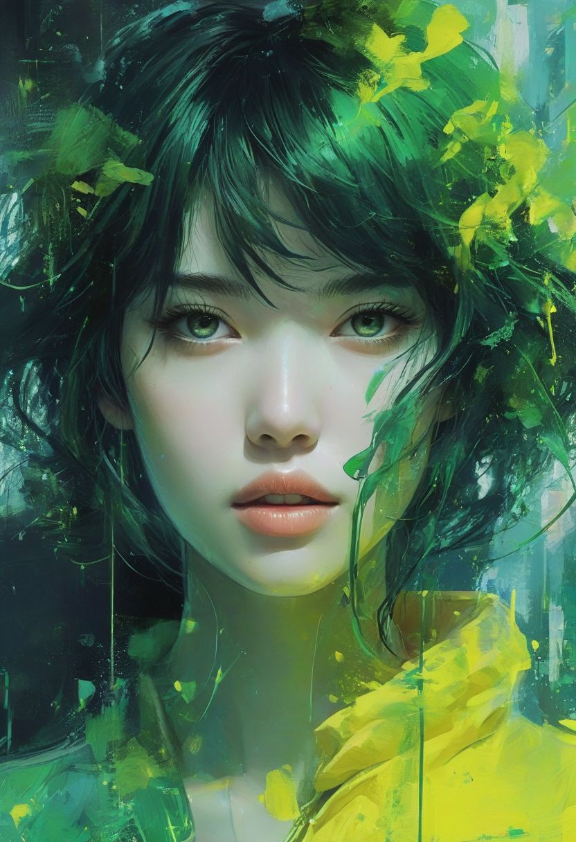 AI绘画StableDiffusion带信息样图（civitai.com网站精选）-油画少女