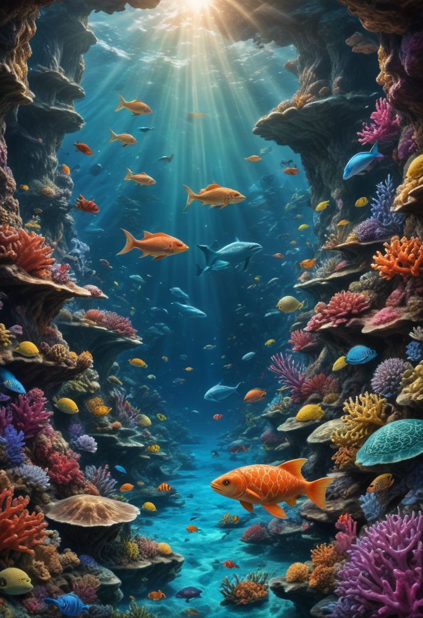 AI绘画StableDiffusion带信息样图（civitai.com网站精选）-浅海珊瑚丛中的小鱼