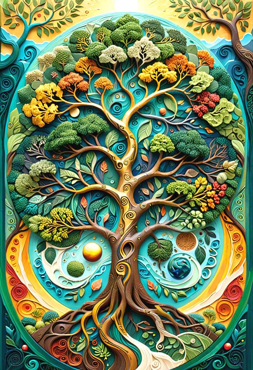 AI绘画StableDiffusion带信息样图（civitai.com网站精选）-工艺画大树