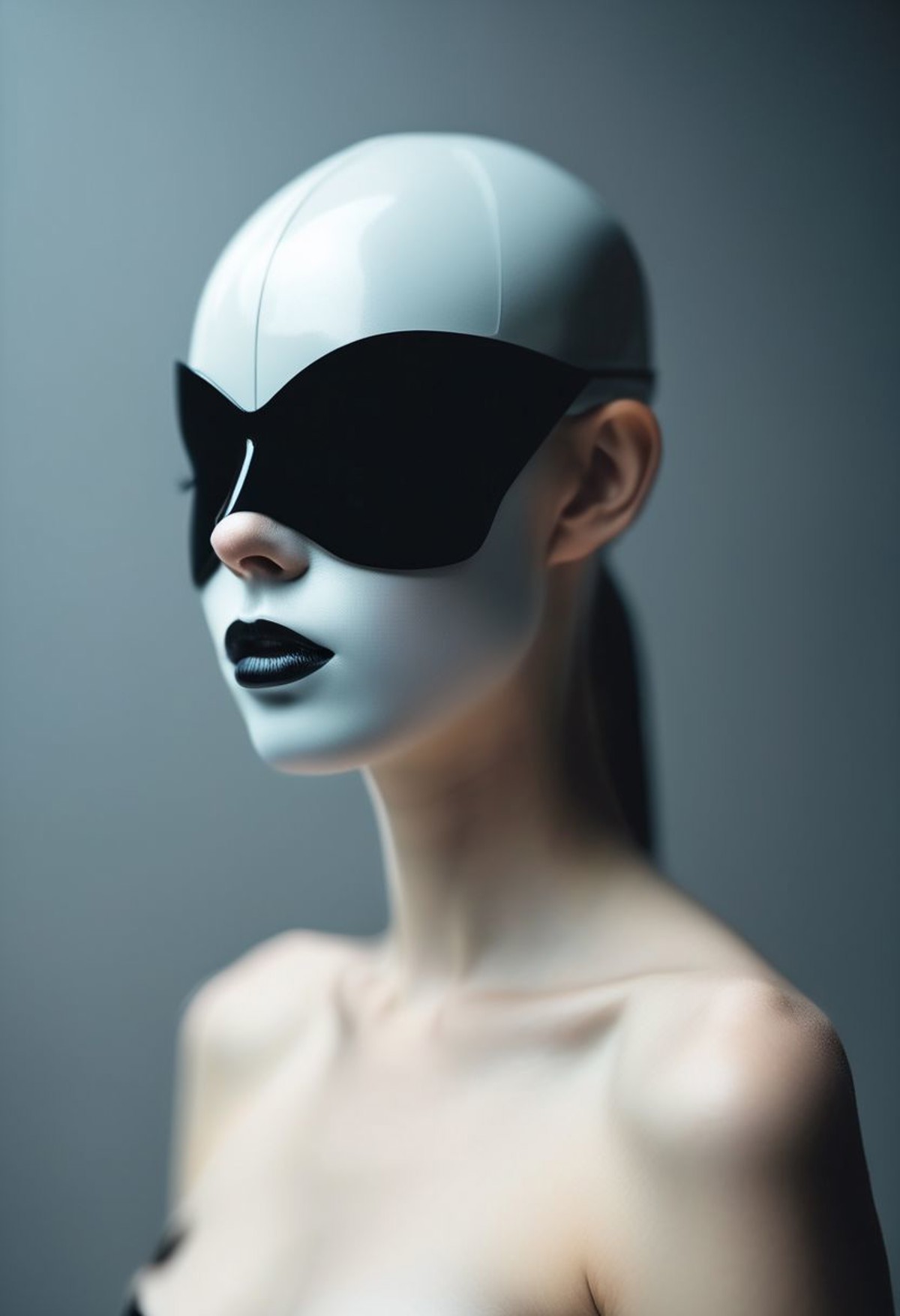 AI绘画StableDiffusion带信息样图（civitai.com网站精选）-黑面女人
