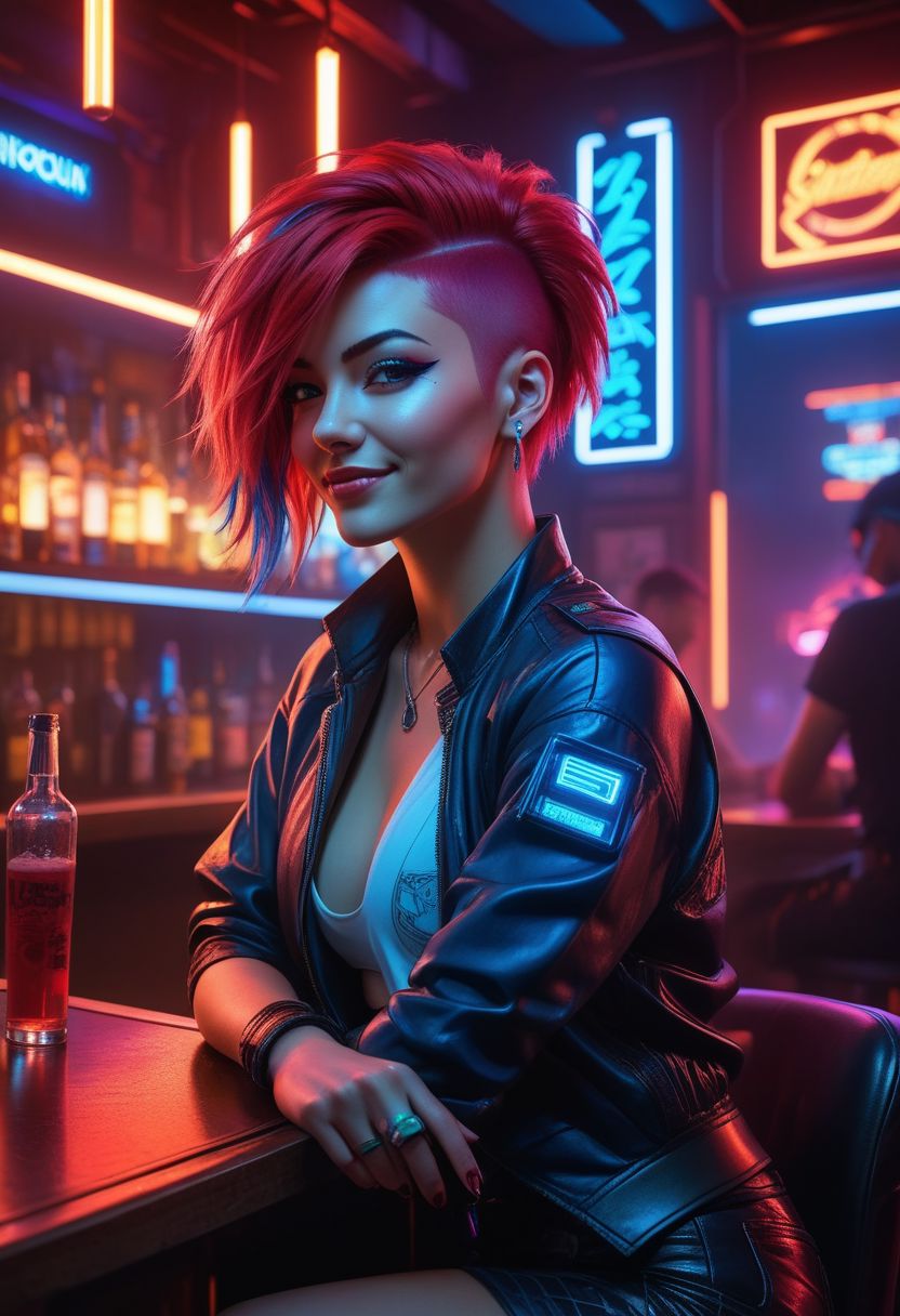 AI绘画StableDiffusion带信息样图（civitai.com网站精选）-夜店女郎