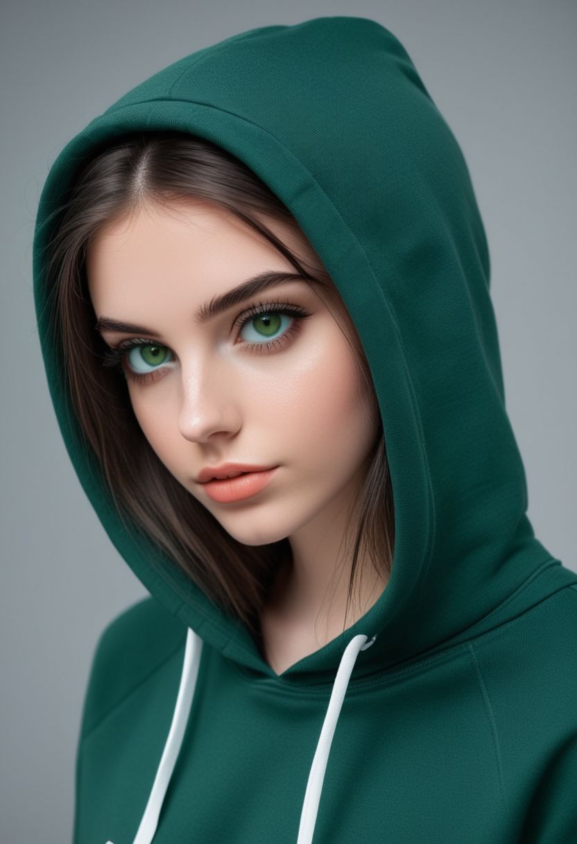 AI绘画StableDiffusion带信息样图（civitai.com网站精选）-帽衫少女